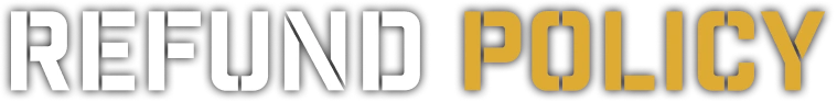 Refund policy